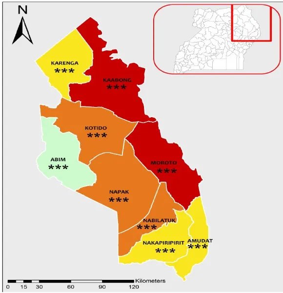 Karamoja PAG Map